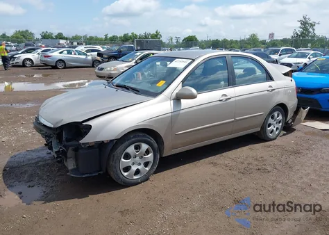 2005 Kia Spectra Ex/Lx/Sx from USA, damaged, VIN KNAFE121155203462